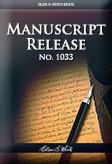 Manuscript Release No 1033 The Salamanca Vision and the 1890 Diary