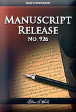 Manuscript Release No. 926 The Fannie Bolton Story